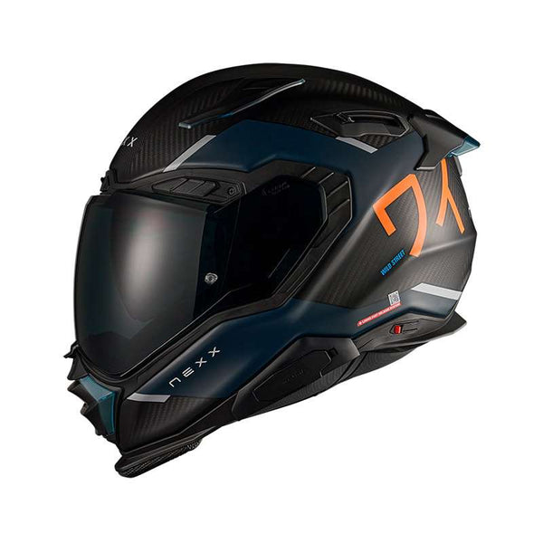 Nexx X.wst3 Manga Helmet Orange Blue Matt