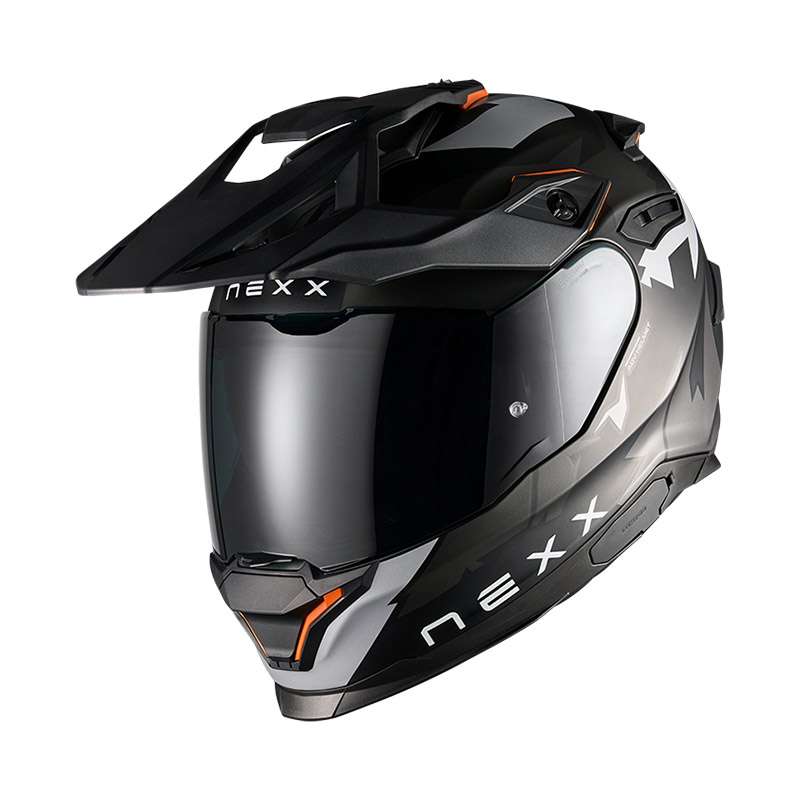 Nexx Y.travl Primal Helmet Black Grey Matt