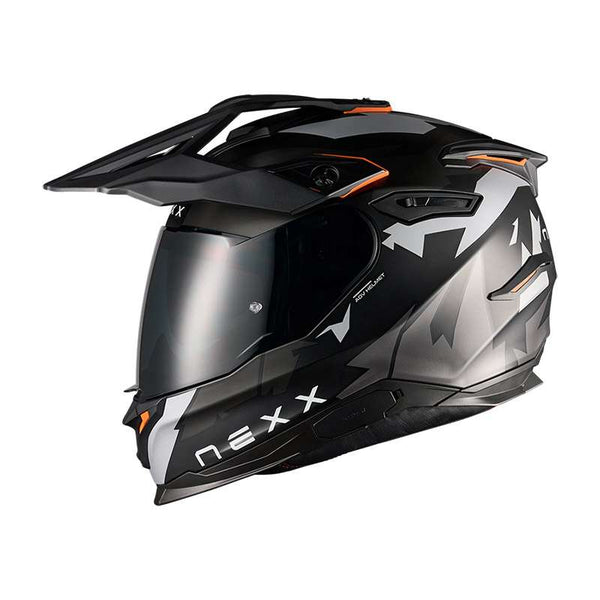 Nexx Y.travl Primal Helmet Black Grey Matt