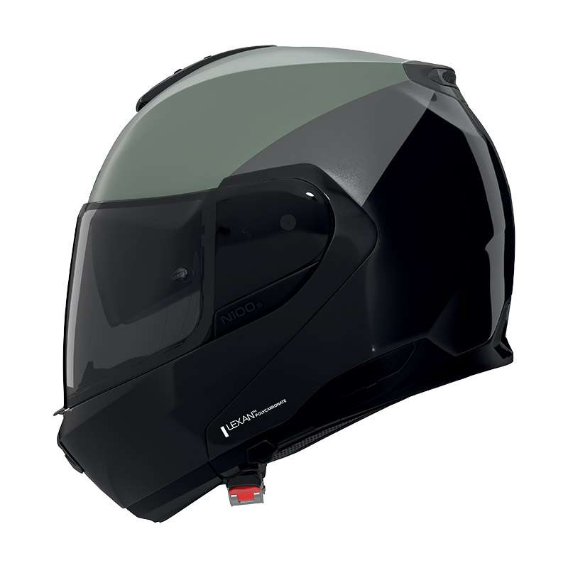 Nolan N100.6 Verniciatura Speciale Helmet Green Black