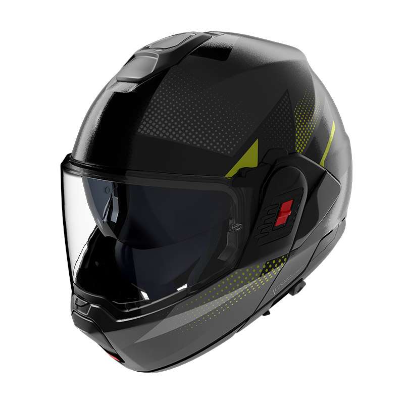 Nolan N120.1 Ciclone Helmet Black Yellow