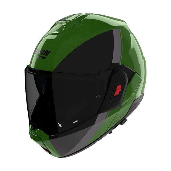 Nolan N120.1 Verniciatura Speciale Helmet Green