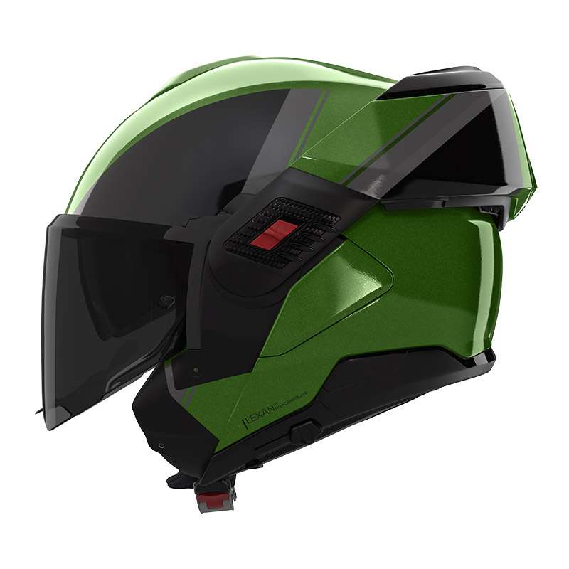 Nolan N120.1 Verniciatura Speciale Helmet Green