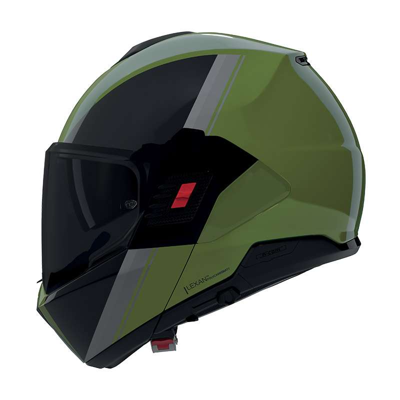 Nolan N120.1 Verniciatura Speciale Helmet Green
