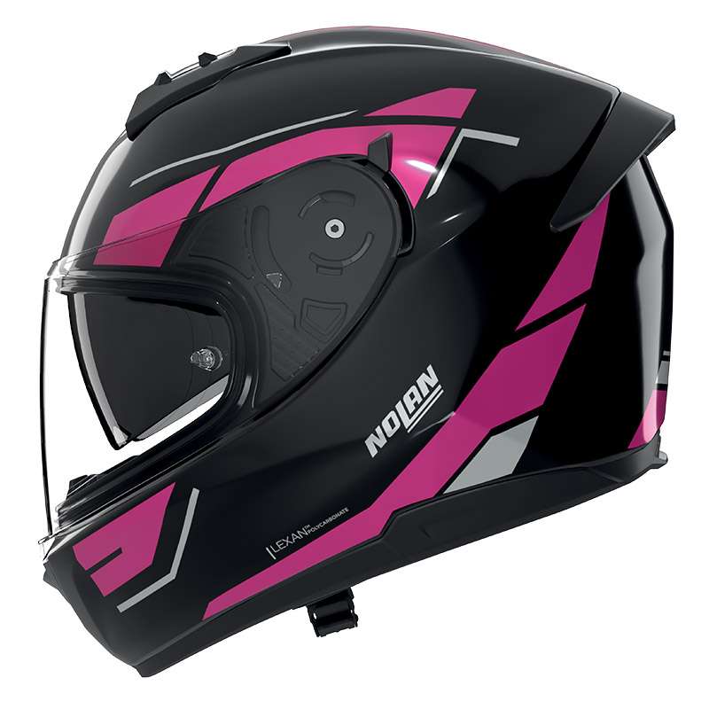 Nolan N60.6 Sincrono Helmet Black Fuchsia