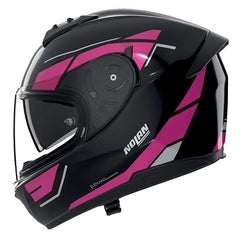 Nolan N60.6 Sincrono Helmet Black Fuchsia