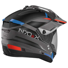 Nolan N70.2x Earthquake N-com Blue Black