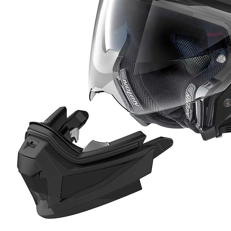 Nolan N70.2x Grandes Alpes N-com Modular Helmet Black Yellow