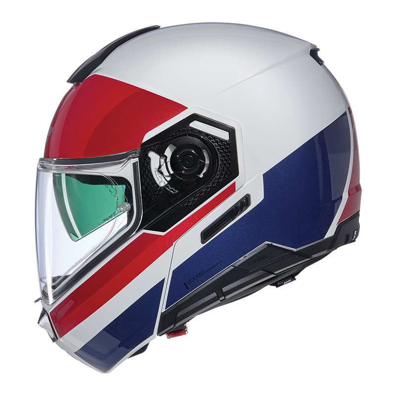 Nolan N90.3 06 Roboto Helmet Blue Red