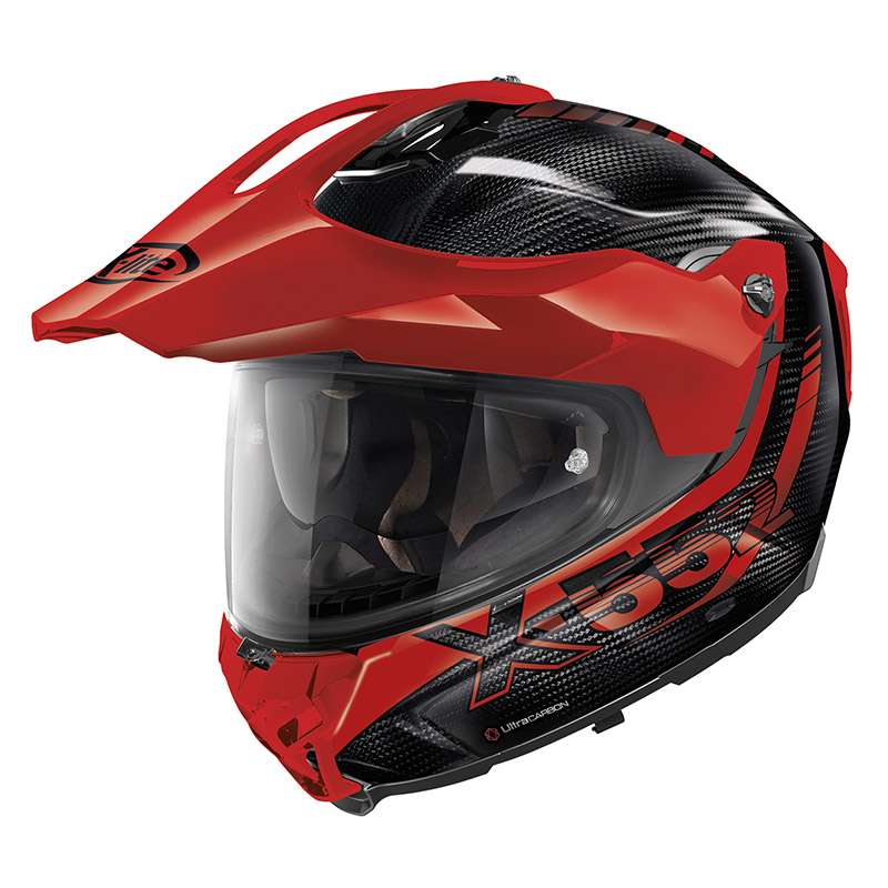 X-lite X-552 Ultra Carbon Hillside N-com Red