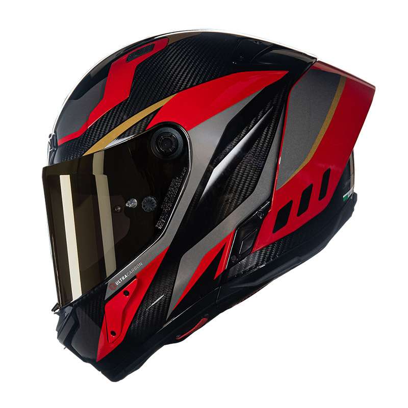 Nolan X-804 Rs Ultra Carbon Lesmo Helmet Red