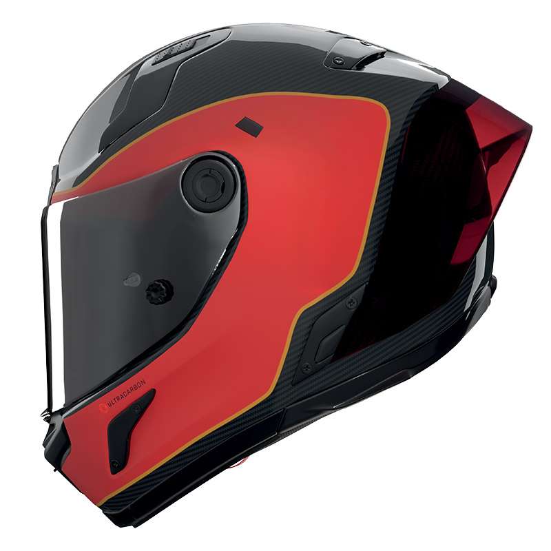 Nolan X-804 Rs Ultra Carbon Asso Di Picche Red Sand