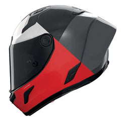 Nolan X-804 Rs Ultra Carbon Blocco Grey Red