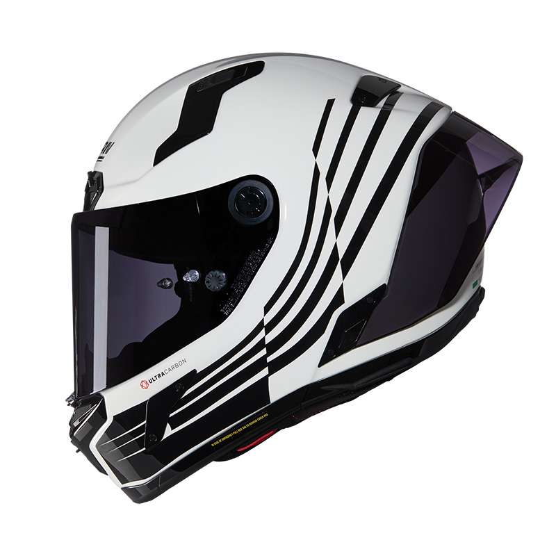 Nolan X-804 Rs Ultra Carbon Ala Helmet White