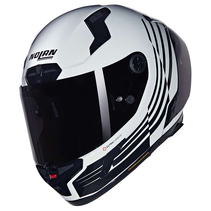 Nolan X-804 Rs Ultra Carbon Ala Helmet White