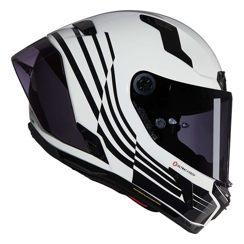 Nolan X-804 Rs Ultra Carbon Ala Helmet White
