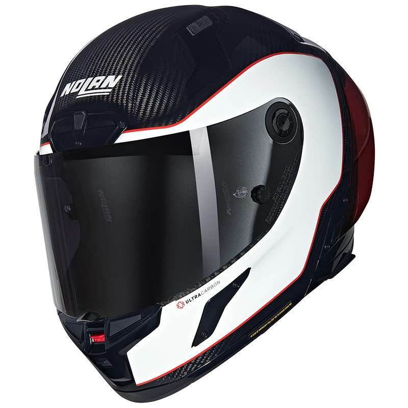 Nolan X-804 Rs Ultra Carbon Asso Di Picche White