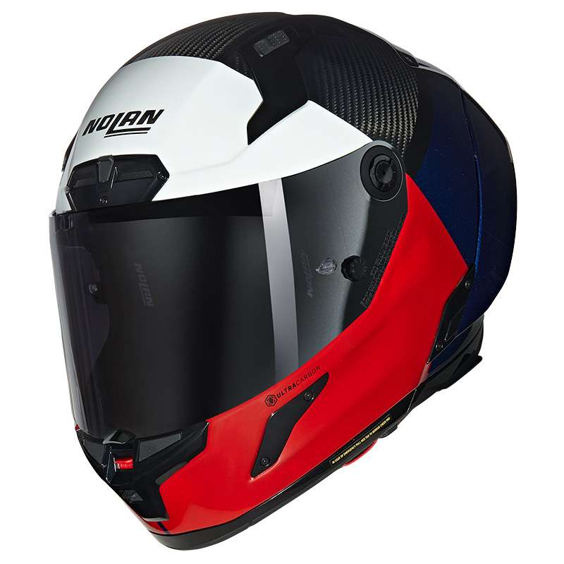 Nolan X-804 Rs Ultra Carbon Blocco Helmet Blue