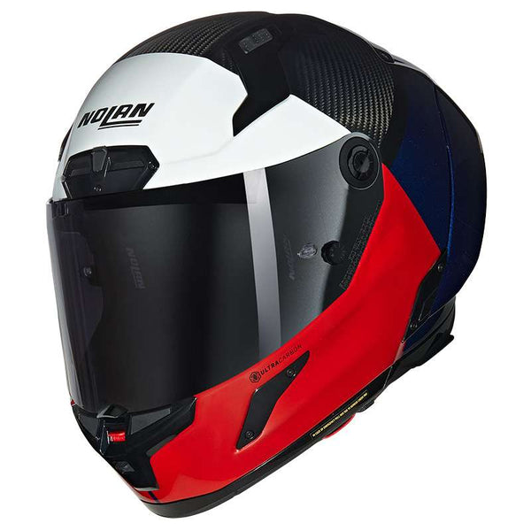Nolan X-804 Rs Ultra Carbon Blocco Helmet Blue