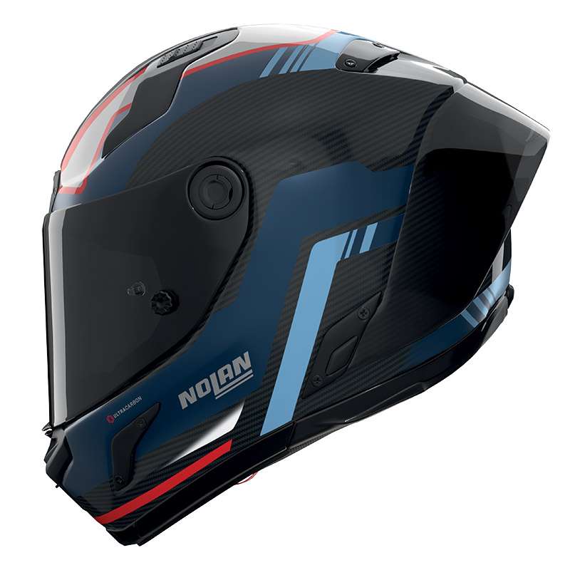 Nolan X-804 Rs Ultra Carbon Piega Helmet Blue