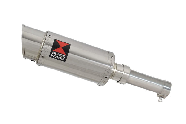 Aprilia RX 125 SX 125 200mm round stainless silencer