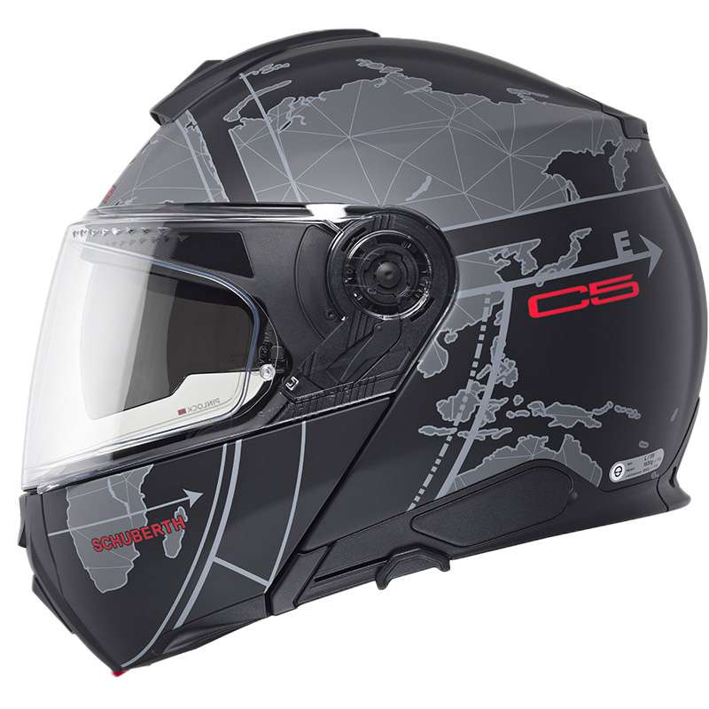Schuberth C5 Globe Modular Helmet Black