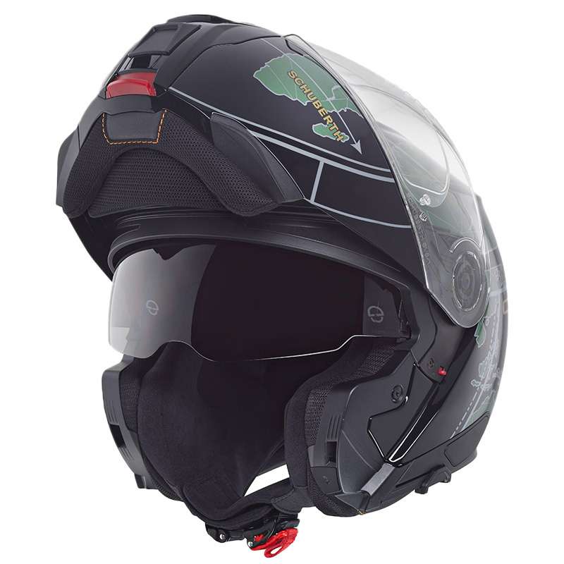 Schuberth C5 Globe Modular Helmet Green