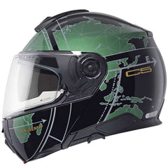 Schuberth C5 Globe Modular Helmet Green