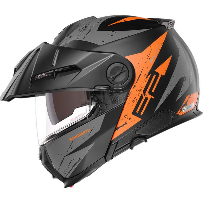 Schuberth E2 Explorer Modular Helmet Orange