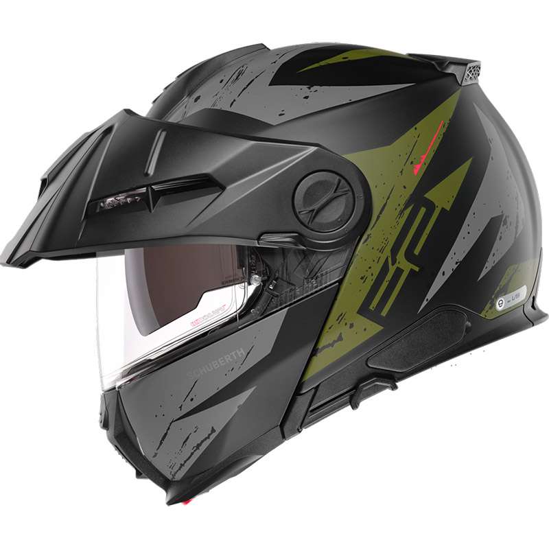 Schuberth E2 Explorer Modular Helmet Green