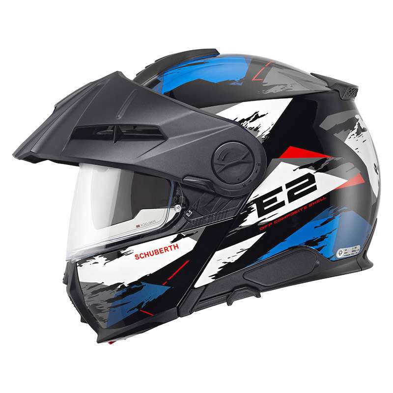 Schuberth E2 Trail Modular Helmet Blue Matt