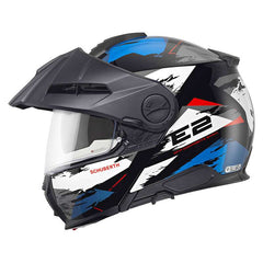 Schuberth E2 Trail Modular Helmet Blue Matt