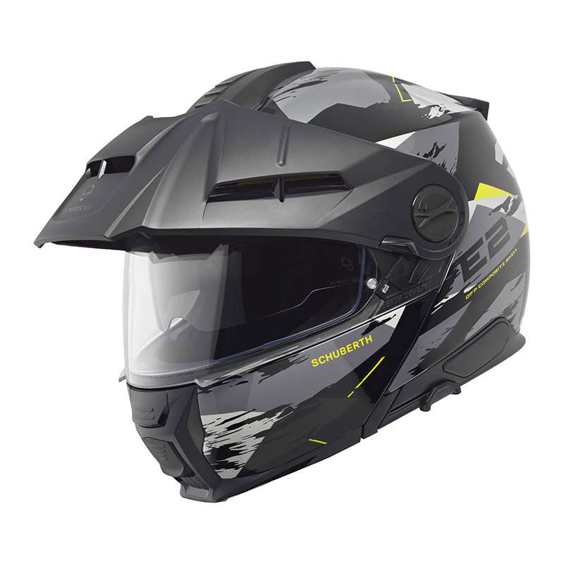 Schuberth E2 Trail Modular Helmet Yellow Matt