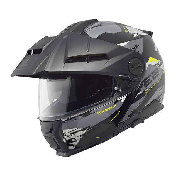 Schuberth E2 Trail Modular Helmet Yellow Matt
