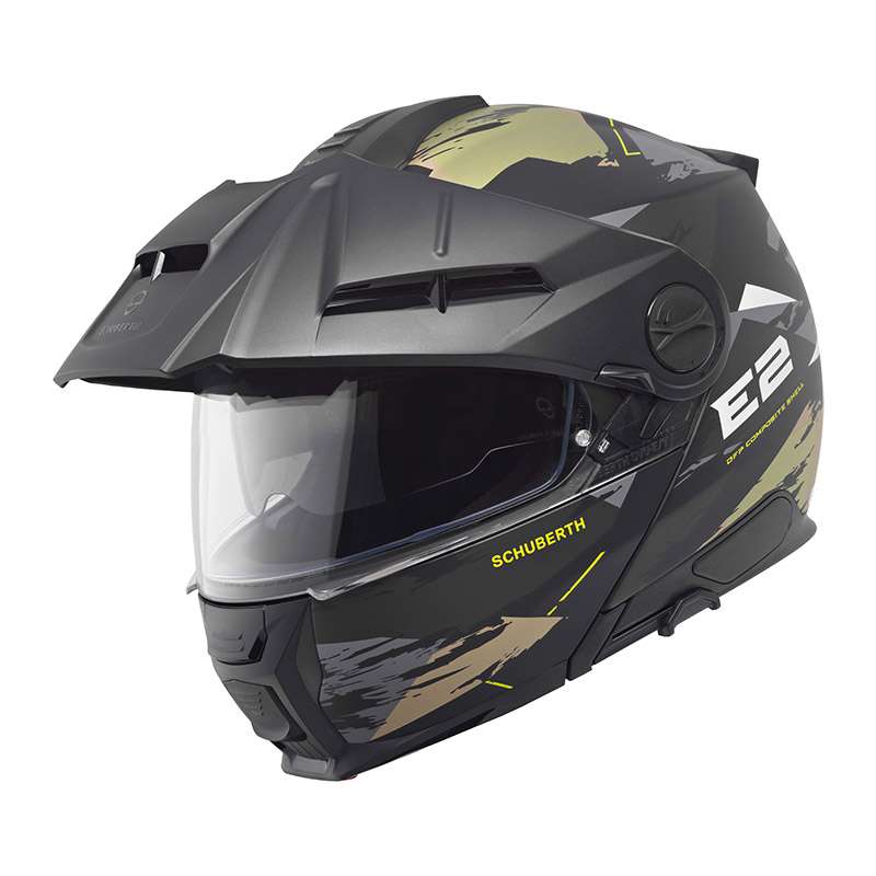 Schuberth E2 Trail Modular Helmet Green Matt