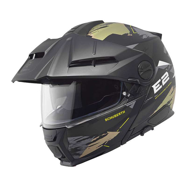 Schuberth E2 Trail Modular Helmet Green Matt