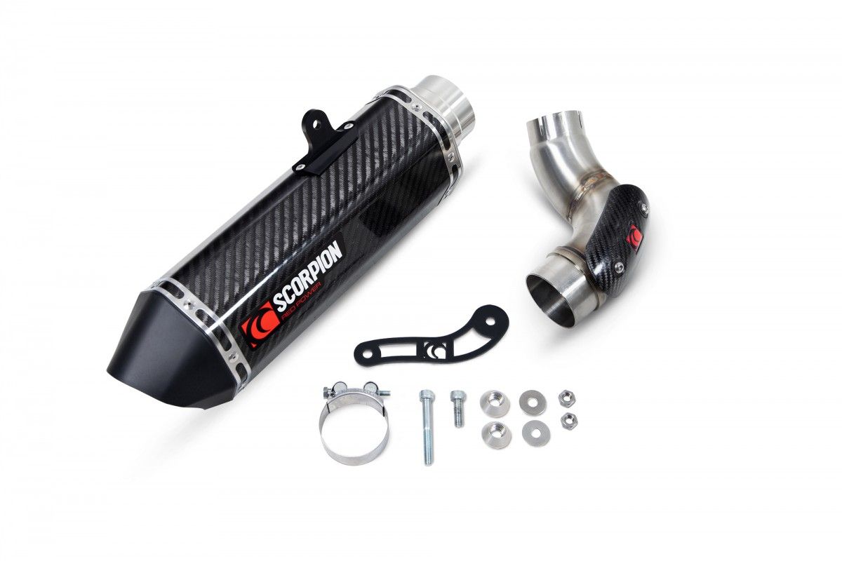 Scorpion Serket Parallel Slip-On Exhaust For Kawasaki Ninja 1000 2020-22