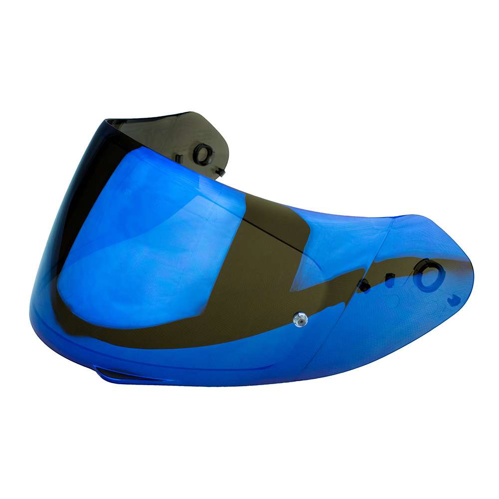 Scorpion Kdf14-2 Exo 390 Visor Mirrored Blue