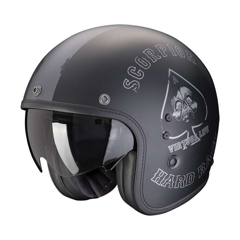 Scorpion Belfast Evo Spade Helmet Matt Black