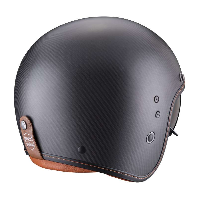 Scorpion Belfast Evo Carbon Solid Helmet Black Matt