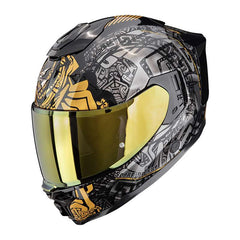 Scorpion Exo-1500 Air Apus Helmet Black Gold