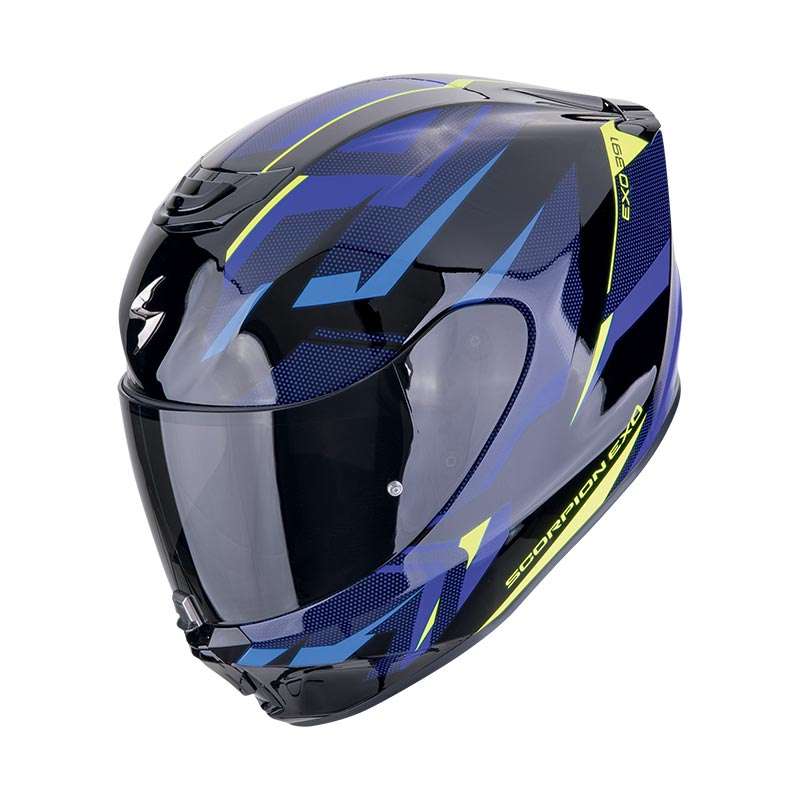 Scorpion Exo 391 Aaxo Helmet Black Blue