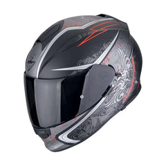 Scorpion Exo 491 Run Helmet Black Matt Red