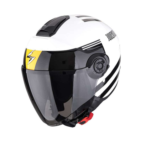 Scorpion Exo City 2 Juventus Helmet White Black