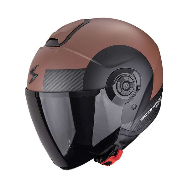 Scorpion Exo City 2 Sheer Helmet Brown Matt