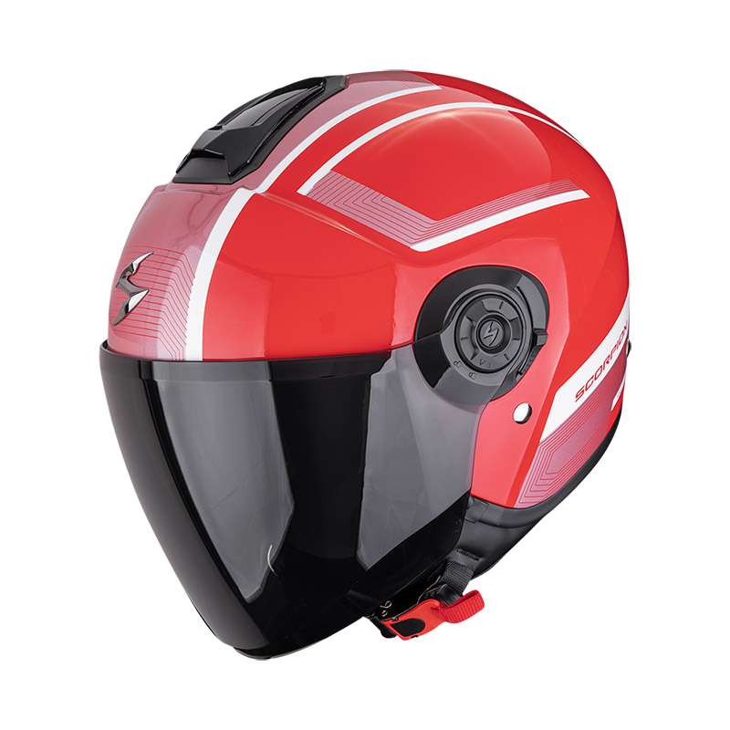 Scorpion Exo City 2 Cosmos Helmet Red