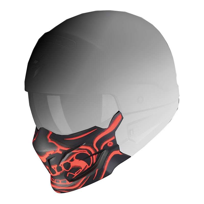 Scorpion Exo-combat Evo Samurai Mask Red
