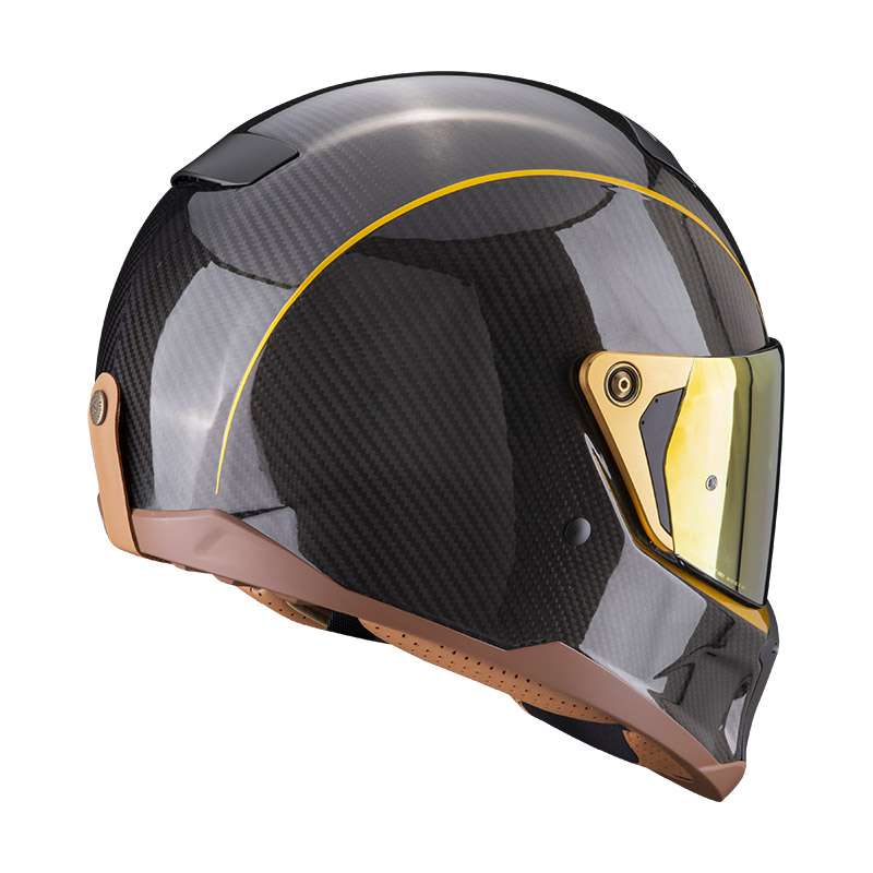 Scorpion Exo-hx1 Carbon Se Helmet Black Gold