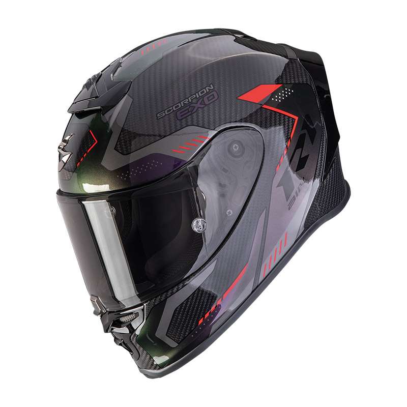 Scorpion Exo R1 Evo Carbon Air Propel Helmet Chamaleon