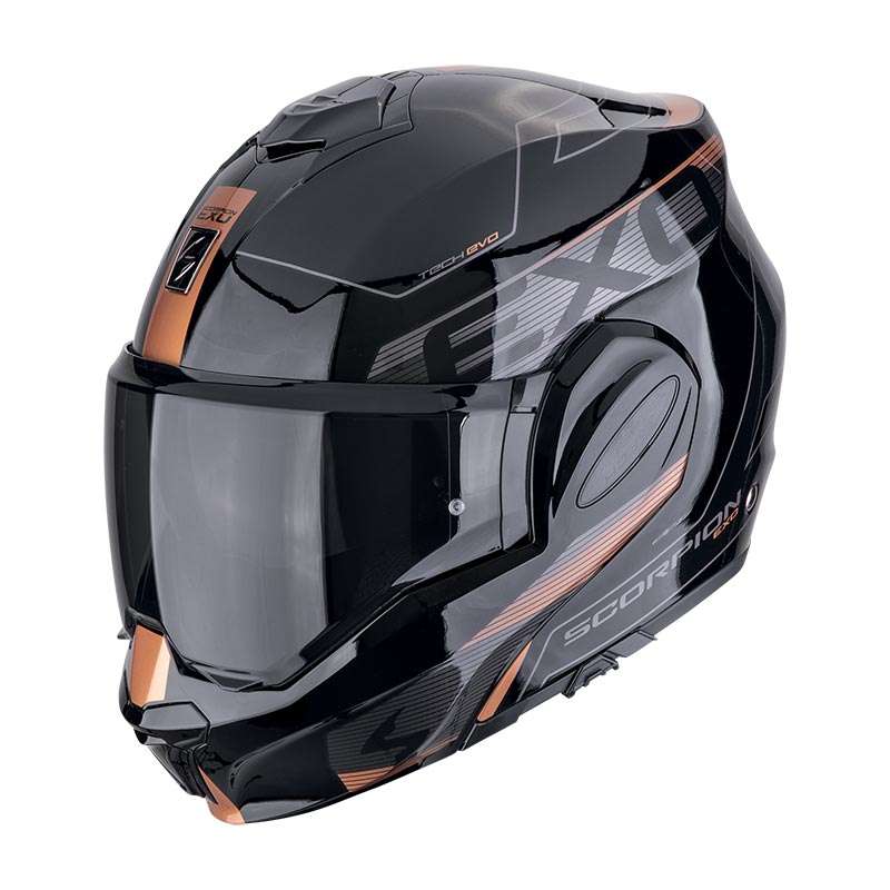 Scorpion Exo Tech Evo Traveller Helmet Copper
